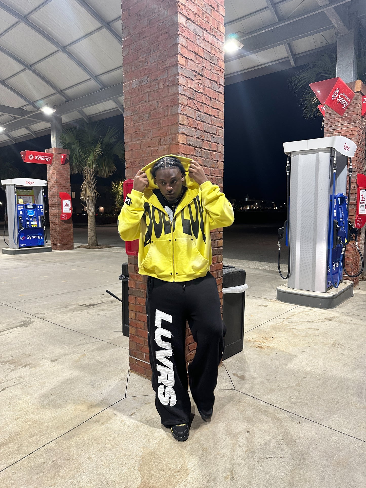 “Just Gotta Say” Zip up (Yellow)”